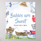 Baby-Duschbabys sind süß Poster (Vorne)