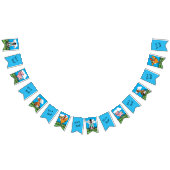 Baby-Duschbanner für Landtiere Wimpelkette (Alle)