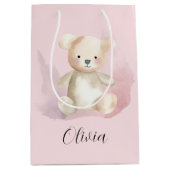 Baby Duschbär Mittlere Geschenktüte (Vorderseite)