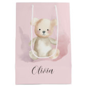 Baby Duschbär Mittlere Geschenktüte (Rückseite)