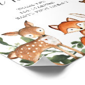 Baby-Duschbücher für Babynahrung Poster (Ecke)