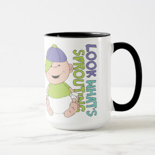 Baby-Dusche #4 Geschenkgutscheine Ringer-Tasse Tasse
