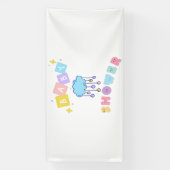 Baby Dusche 4x8 Vinyl Banner (Vertikal)