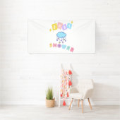 Baby Dusche 4x8 Vinyl Banner (Insitu)