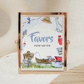 Baby-Dusche bevorzugt Schild