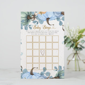 Baby Dusche Bingo Spiel