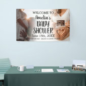 Baby Dusche Custom 2 Foto Willkommen Banner (Messeveranstaltung)