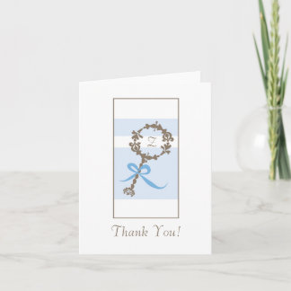 Baby Dusche Danke - Blue Rattle