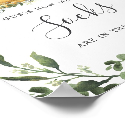 Baby-Dusche der Sloth-Familie schätzt wie viele So Poster (Ecke)