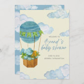 Baby-Dusche Einladung (Vorne/Hinten)