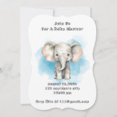 Baby Dusche Einladung (Vorderseite)