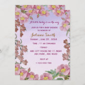 Baby-Dusche Einladung (Vorne/Hinten)