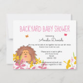 Baby-Dusche Einladung (Vorderseite)