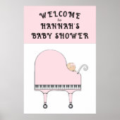 Baby Dusche Empfang Poster (Vorne)