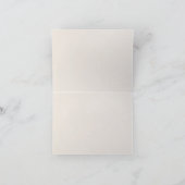 Baby-Dusche für Landtiere Danke Karte (Innenseite)