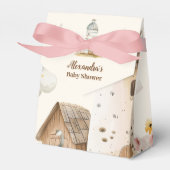 Baby-Dusche für Landtiere Geschenkschachtel (Vorderseite)