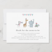 Baby-Dusche für niedliche Party Einladung (Vorderseite)