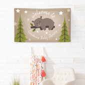Baby-Dusche für Sleepy Bear Banner (Insitu)