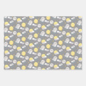 Baby-Dusche für Sleepy Sun and Moon  Geschenkpapier Set (Vorderseite 2)