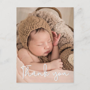 Baby-Dusche für vertikale Neugeborene Postkarte