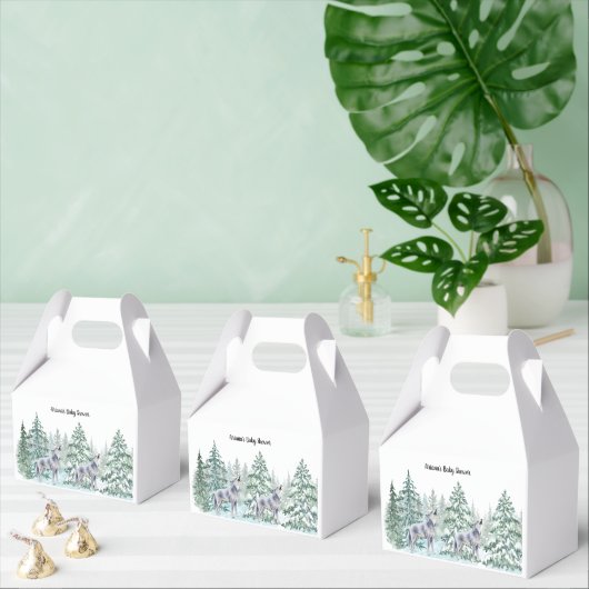 Baby-Dusche für Waldtiere Geschenkschachtel (Zahlreiche)