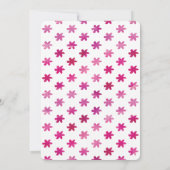 Baby-Dusche für Zucker und Gewürz Einladung (Rückseite)