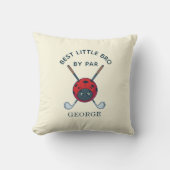 Baby Dusche Future Golfer Best Bro Par Custom Kissen (Vorderseite)