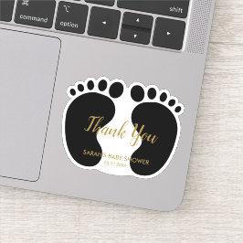 Baby Dusche Gastgeschenk vielen Dank Aufkleber