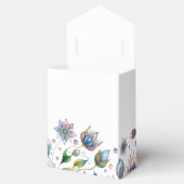 Baby Dusche Gefallen Boxes Watercolor Florals Geschenkschachtel (Geöffnet)