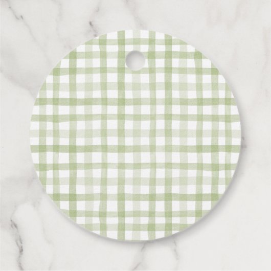 Baby-Dusche Geschenkanhänger (Rückseite)