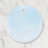 Baby-Dusche Geschenkanhänger (Rückseite)