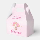 Baby-Dusche Geschenkschachtel (Rückseite)