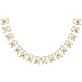 Baby Dusche Gold/Black Stars, Frack Banner