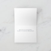 Baby Dusche Gold Pink Blue Boy Girl Vielen Dank Dankeskarte (Innenseite)