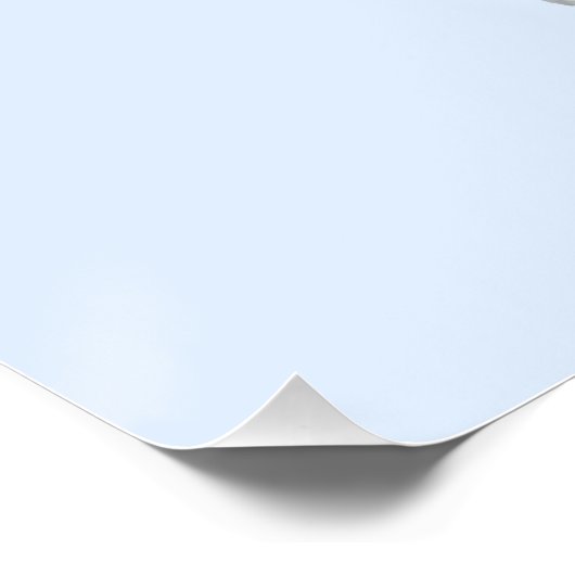 Baby Dusche hellblaue Elefantenjunge Ballons Poster (Ecke)