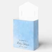 Baby Dusche hellblauer Junge vielen Dank Geschenkschachtel (Geöffnet)