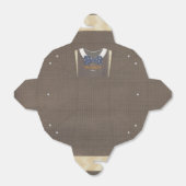 Baby Dusche Herbst blauer Bodysuit Geschenkschachtel (Ungefaltet)