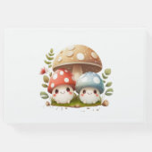 Baby-Dusche im Mushroom - Willkommen Gästebuch (Rückseite)