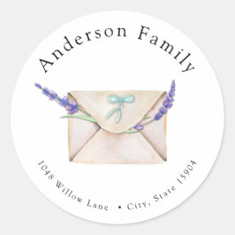 Baby-Dusche in großer Entfernung nach E-Mail-Adres Runder Aufkleber