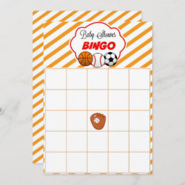Baby-Dusche Leder Geschenk Baby Bingo Karten