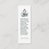 Baby Dusche Lesezeichen Gefallen - Unser nächstes Mini Visitenkarte (Vorderseite)