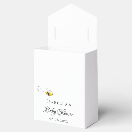 Baby Dusche Mama niedlich Eukalyptus zu sein danke Geschenkschachtel (Geöffnet)