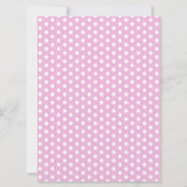 Baby Dusche Meerjungfrau. Mommy oder Daddy Einladung (Rückseite)