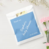 Baby Dusche Minimalistisch Blue Favor Bags Geschenktütchen (Versiegelt)
