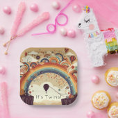 Baby-Dusche mit Multifunktionsgerät Pappteller (Party)