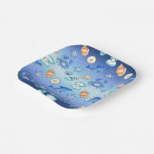 Baby Dusche oder Geburtstagsparty Pappteller (Gewinkelt)