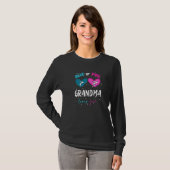 Baby Dusche Rosa oder blaue Oma Lieben Sie Geschle T-Shirt (Vorne ganz)