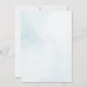 Baby-Dusche unter der Meerestierdusche Einladung (Rückseite)