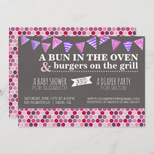 Baby-Dusche/Windel-Party Einladung