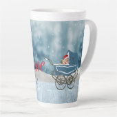 Baby Dusche Winter Milchtasse (Rechte Ecke)